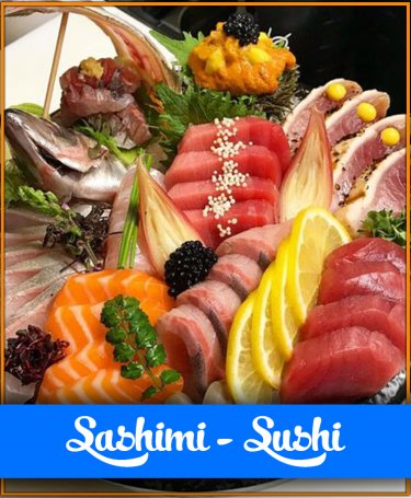 SUSHI/ SASHIMI
